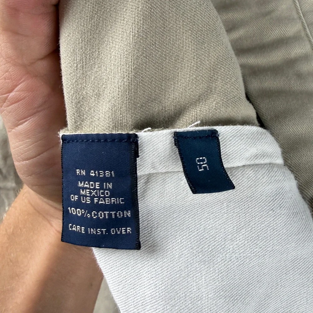 Vintage Polo Ralph Lauren Tyler Shorts Men's 50 Beige 8